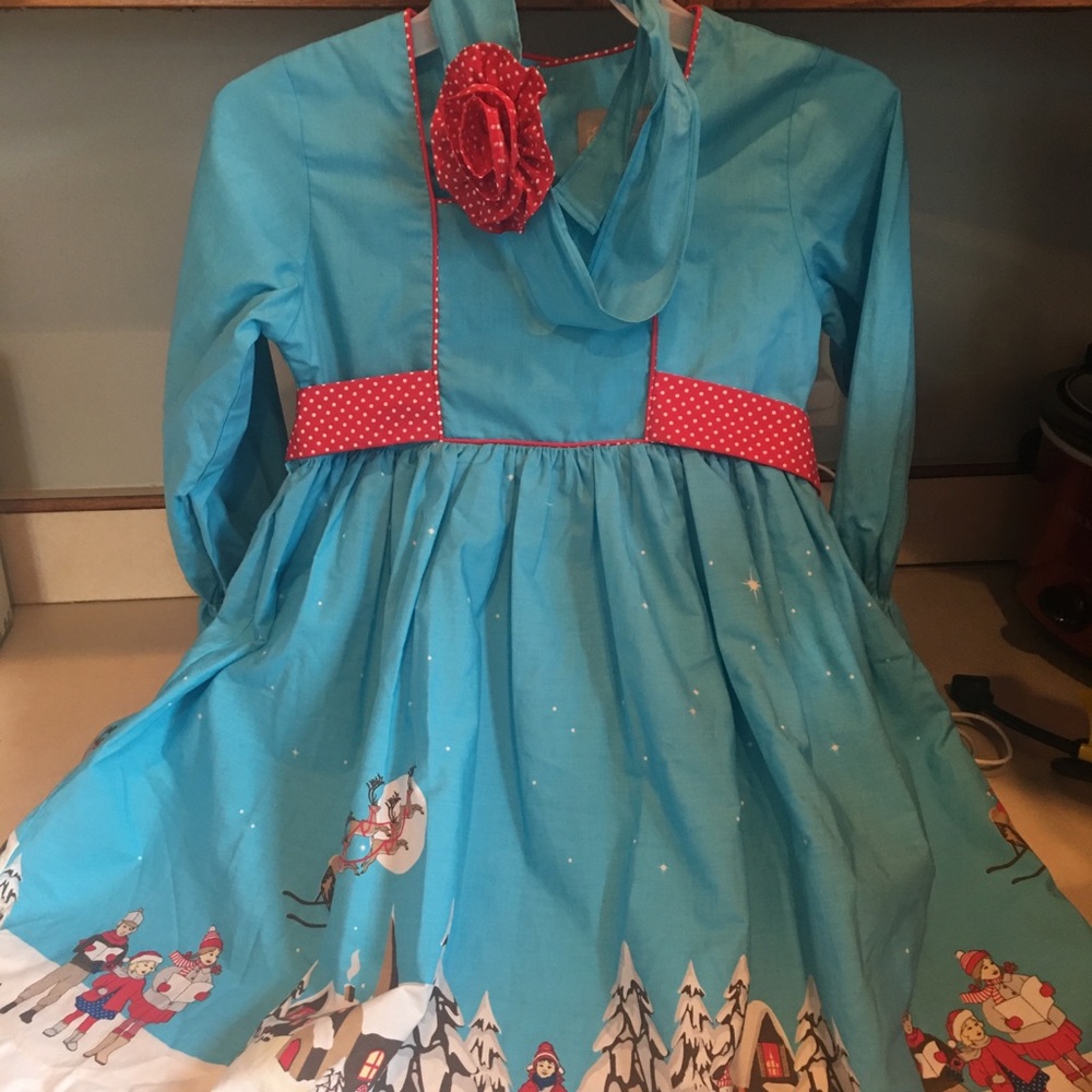 ER Night Before Christmas dress with headband